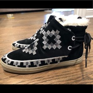 Kim & Zozi Sherpa Lined Sneakers